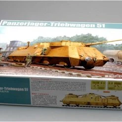 01516 | Trumpeter 1/35 German Panzerjager Triebwagen 51 Armoured Train Scaled Plastic Model Kit -Outlet Crafted Scale Store TRU 01516 52 1200x800 1