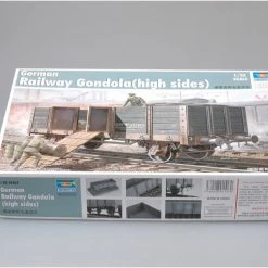 01517 | Trumpeter 1/35 German Railway Gondola (High Sides) Scaled Plastic Model Kit -Outlet Crafted Scale Store TRU 01517 60 1200x800 1
