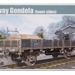 01518 | Trumpeter 1/35 German Railway Gondola (Lower Sides) Scaled Plastic Model Kit