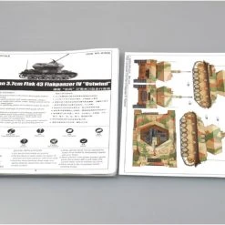 01520 | Trumpeter 1/35 German 43 Flakpanzer IV Ostwind Self-Propelled Anti-Aircraft Gun Scaled Plastic Model Kit -Outlet Crafted Scale Store TRU 01520 12 1200x800 1