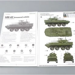 01521 | Trumpeter 1/35 LAV-A2 Armoured Vehicle Scaled Plastic Model Kit -Outlet Crafted Scale Store TRU 01521 52 1200x800 1