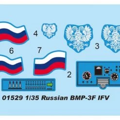 01529 | Trumpeter 1/35 Russian BMP-3F Infantry Fighting Tank Scaled Plastic Model Kit -Outlet Crafted Scale Store TRU 01529 10 1200x800 1