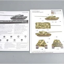 01538 | Trumpeter 1/35 German E-75 (75-100 Tons) Standardpanzer Tank Scaled Plastic Model Kit -Outlet Crafted Scale Store TRU 01538 61 1200x800 1
