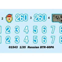 01543 | Trumpeter 1/35 Russian BTR-60PA Armoured Personnel Carrier Vehicle Scaled Plastic Model Kit -Outlet Crafted Scale Store TRU 01543 58 1200x800 1