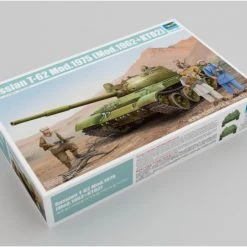 01551 | Trumpeter 1/35 Russian 1975 T-62 KTD2 Tank Scaled Plastic Model Kit -Outlet Crafted Scale Store TRU 01551 52 1200x800 1