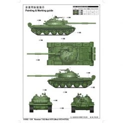 01552 | Trumpeter 1/35 Russian 1975 T-62 Tank Scaled Plastic Model Kit -Outlet Crafted Scale Store TRU 01552 54 1200x800 1