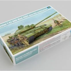 01553 | Trumpeter 1/35 Russian 1984 (1962 Modification) T-62 BDD Tank Scaled Plastic Model Kit -Outlet Crafted Scale Store TRU 01553 52 1200x800 1