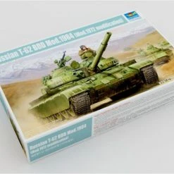 01554 | Trumpeter 1/35 Russian 1984 (1972 Modification) T-62 BDD Tank Scaled Plastic Model Kit -Outlet Crafted Scale Store TRU 01554 52 1200x800 1