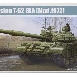 01556 | Trumpeter 1/35 Russian 1972 T-62 ERA Tank Scaled Plastic Model Kit
