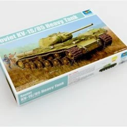 01567 | Trumpeter 1/35 Soviet KV-1S/85 Heavy Tank Scaled Plastic Model Kit -Outlet Crafted Scale Store TRU 01567 10 1200x800 1