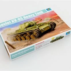 01572 | Trumpeter 1/35 Soviet KV-8S Heavy Tank Scaled Plastic Model Kit -Outlet Crafted Scale Store TRU 01572 03 1200x800 1