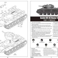 01572 | Trumpeter 1/35 Soviet KV-8S Heavy Tank Scaled Plastic Model Kit -Outlet Crafted Scale Store TRU 01572 05 1200x800 1