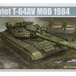 01580 | Trumpeter 1/35 Soviet 1984 T-64AV Tank Scaled Plastic Model Kit