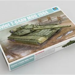 01580 | Trumpeter 1/35 Soviet 1984 T-64AV Tank Scaled Plastic Model Kit -Outlet Crafted Scale Store TRU 01580 53 1200x800 1