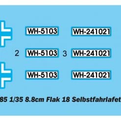 01585 | Trumpeter 1/35 German 8.8cm Flak 18 Selbstfahrlafette Half-Track Self-Propelled Gun Scaled Plastic Model Kit -Outlet Crafted Scale Store TRU 01585 52 1200x800 1