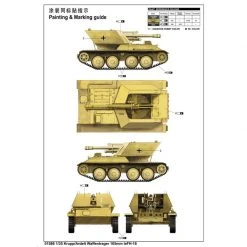 01586 | Trumpeter 1/35 Krupp/Ardelt Waffentrager 105mm LeFH-18 Self-Propelled Gun Scaled Plastic Model Kit -Outlet Crafted Scale Store TRU 01586 55 1200x800 1