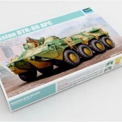 01594 | Trumpeter 1/35 Russian BTR-80 Armoured Personnel Carrier Vehicle Scaled Plastic Model Kit -Outlet Crafted Scale Store TRU 01594 52 1200x800 1