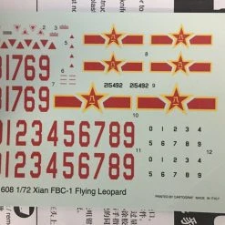 01608 | Trumpeter 1/72 Xian FBC-1 Flying Leopard Scaled Plastic Model Kit -Outlet Crafted Scale Store TRU 01608 02 1200x800 1