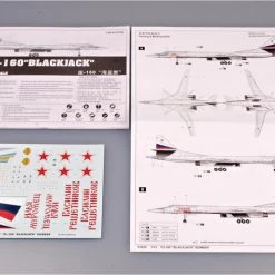 01620 | Trumpeter 1/72 TU-160 Blackjack Bomber Jet Scaled Plastic Model Kit -Outlet Crafted Scale Store TRU 01620 54 1200x800 1
