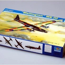 01627 | Trumpeter 1/72 British Wellington Mk. III Bomber Scaled Plastic Model Kit -Outlet Crafted Scale Store TRU 01627 52 1200x800 1