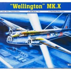 01628 | Trumpeter 1/72 British Vickers Wellington Mk.X Bomber Scaled Plastic Model Kit