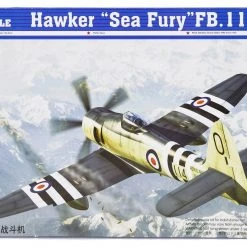 01631 | Trumpeter 1/72 British Hawk Sea Fury FB.11 Fighter Scaled Plastic Model Kit