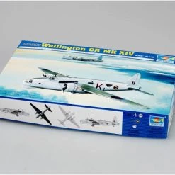 01633 | Trumpeter 1/72 British Wellington GR Mk XIV Bomber Scaled Plastic Model Kit -Outlet Crafted Scale Store TRU 01633 56 1200x800 1