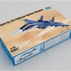 01652 | Trumpeter 1/72 Russian Su-34 Fullback Bomber/Fighter Jet Scaled Plastic Model Kit -Outlet Crafted Scale Store TRU 01652 52 1200x800 1