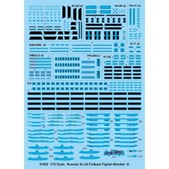 01652 | Trumpeter 1/72 Russian Su-34 Fullback Bomber/Fighter Jet Scaled Plastic Model Kit -Outlet Crafted Scale Store TRU 01652 56 1200x800 1