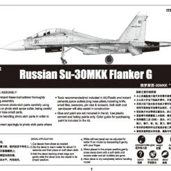 01659 | Trumpeter 1/72 Russian Su-30MKK Flanker G Fighter Jet Scaled Plastic Model Kit -Outlet Crafted Scale Store TRU 01659 62 1200x800 1