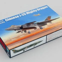 01663 | Trumpeter 1/72 Chinese J-20 Mighty Dragon Fighter Jet Scaled Plastic Model Kit -Outlet Crafted Scale Store TRU 01663 54 1200x800 1