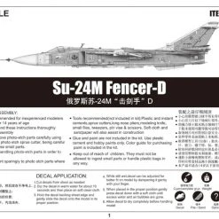 01673 | Trumpeter 1/72 Su-24M Fencer-D Jet Scaled Plastic Model Kit -Outlet Crafted Scale Store TRU 01673 56 1200x800 1