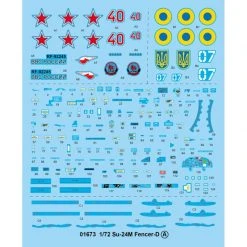 01673 | Trumpeter 1/72 Su-24M Fencer-D Jet Scaled Plastic Model Kit -Outlet Crafted Scale Store TRU 01673 62 1200x800 1