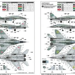 01675 | Trumpeter 1/72 MiG-29c Fulcrum (Izdeliye 9.13) Fighter Jet Scaled Plastic Model Kit -Outlet Crafted Scale Store TRU 01675 54 1200x800 1