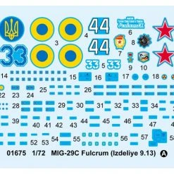 01675 | Trumpeter 1/72 MiG-29c Fulcrum (Izdeliye 9.13) Fighter Jet Scaled Plastic Model Kit -Outlet Crafted Scale Store TRU 01675 62 1200x800 1