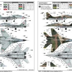 01677 | Trumpeter 1/72 MiG-29UB Fulcrum (Izdeliye 9.5) Fighter Jet Scaled Plastic Model Kit -Outlet Crafted Scale Store TRU 01677 54 1200x800 1