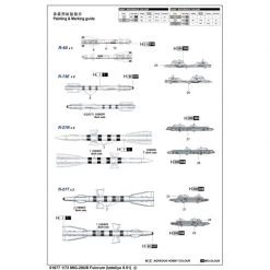 01677 | Trumpeter 1/72 MiG-29UB Fulcrum (Izdeliye 9.5) Fighter Jet Scaled Plastic Model Kit -Outlet Crafted Scale Store TRU 01677 55 1200x800 1
