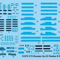 01678 | Trumpeter 1/72 Russian Su-33 Flanker D Fighter Jet Scaled Plastic Model Kit -Outlet Crafted Scale Store TRU 01678 57 1200x800 1
