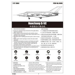 01685 | Trumpeter 1/72 Nanchang Q-5C Jet Scaled Plastic Model Kit -Outlet Crafted Scale Store TRU 01685 53 1200x800 1