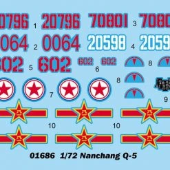 01686 | Trumpeter 1/72 Nanchang Q-5C Jet Scaled Plastic Model Kit -Outlet Crafted Scale Store TRU 01686 03 1200x800 1