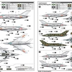 01686 | Trumpeter 1/72 Nanchang Q-5C Jet Scaled Plastic Model Kit -Outlet Crafted Scale Store TRU 01686 04 1200x800 1