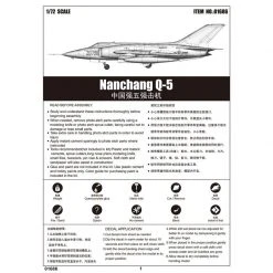 01686 | Trumpeter 1/72 Nanchang Q-5C Jet Scaled Plastic Model Kit -Outlet Crafted Scale Store TRU 01686 05 1200x800 1