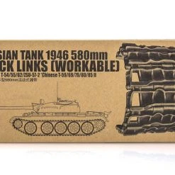 02035 | Trumpeter 1/35 Russian 1946 580mm Plastic Workable Tank Tracks Link Kit