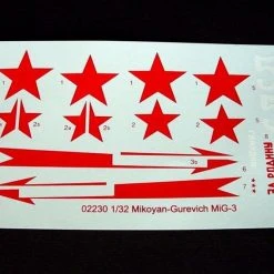 02230 | Trumpeter 1/32 Mikoyan-Gurevich MiG-3 Fighter Scaled Plastic Model Kit -Outlet Crafted Scale Store TRU 02230 53 1200x800 1