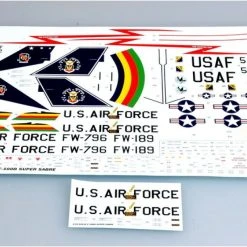 02232 | Trumpeter 1/32 North American F-100D Super Sabre Fighter Jet Scaled Plastic Model Kit -Outlet Crafted Scale Store TRU 02232 69 1200x800 1