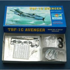 02233 | Trumpeter 1/32 TBF-1C Avenger Bomber Scaled Plastic Model Kit -Outlet Crafted Scale Store TRU 02233 56 1200x800 1