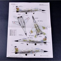 02238 | Trumpeter 1/32 Russian MIG-29M Fulcrum Fighter Jet Scaled Plastic Model Kit -Outlet Crafted Scale Store TRU 02238 55 1200x800 1