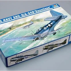 02243 | Trumpeter 1/32 U.S Navy SBD-5/A-24B Dauntless Bomber Scaled Plastic Model Kit -Outlet Crafted Scale Store TRU 02243 52 1200x800 1