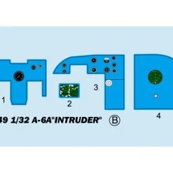 02249 | Trumpeter 1/32 A-6A Intruder Jet Scaled Plastic Model Kit -Outlet Crafted Scale Store TRU 02249 53 1200x800 1