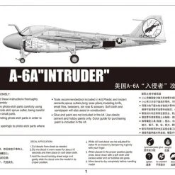 02249 | Trumpeter 1/32 A-6A Intruder Jet Scaled Plastic Model Kit -Outlet Crafted Scale Store TRU 02249 64 1200x800 1